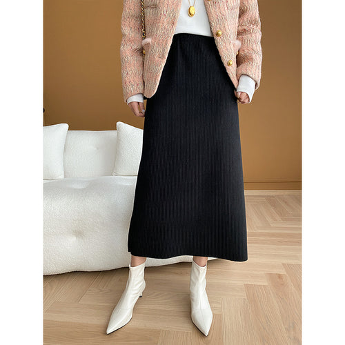 Women's Fashion Boucle Jacket with Gold Buttons Chic & Stil