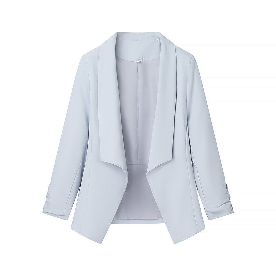 Dames Veste Blazer Élégante avec Coupe Décontractée et Manches Basses Chic & Stil