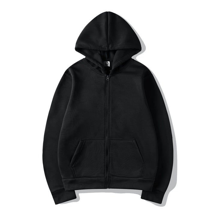 Hooded jacket for women with full zipper and practical front pockets Lune London
