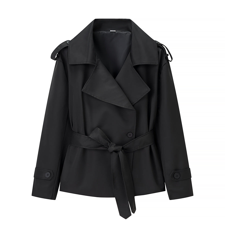 Manteau trench élégant et moderne pour femme avec ceinture Chic & Stil