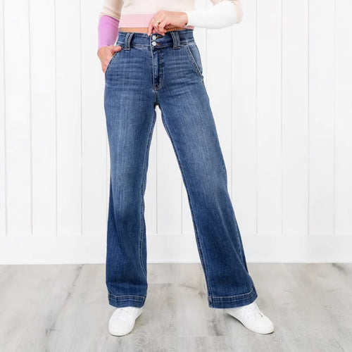 Women High-Waist Mom Jeans Amarae