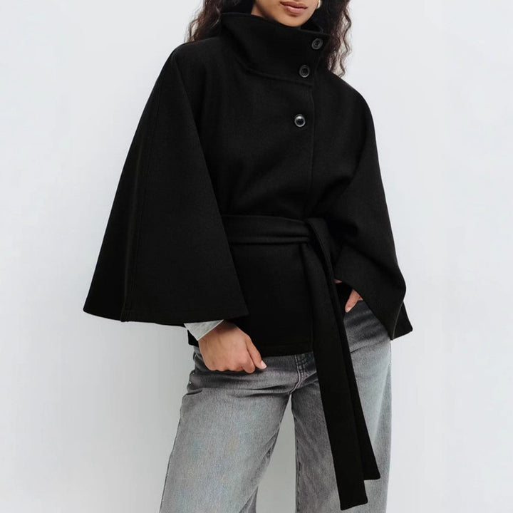Chic and stylish women's hooded coat