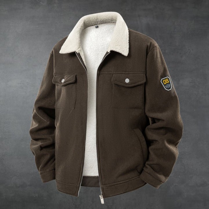 Men's field jacket with cozy inner lining Lune London
