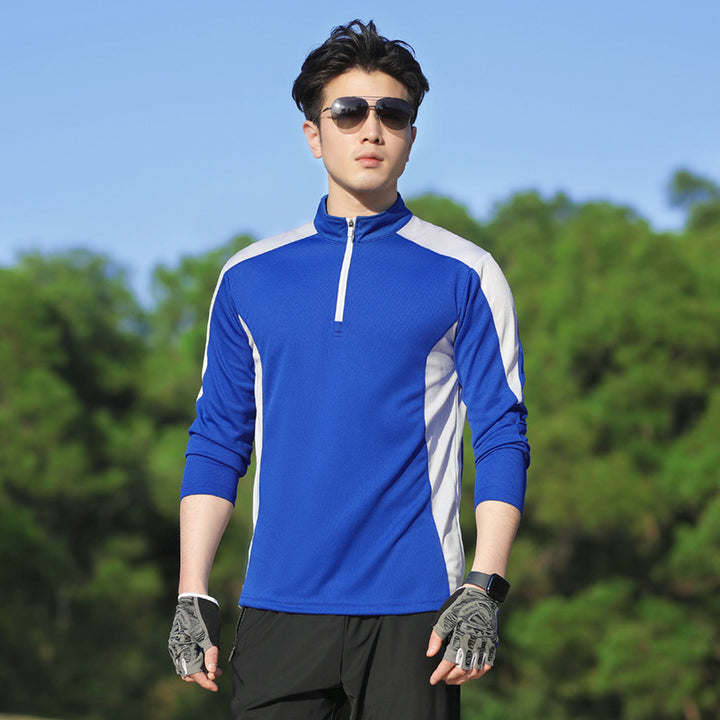 Women's Sports Long Sleeve with Half Zip and Breathable Inserts Amarae
