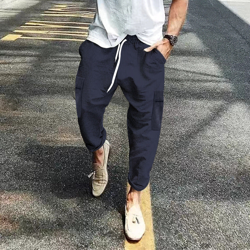 Cargo jogger pants for men with practical side pockets and comfortable fit Lune London