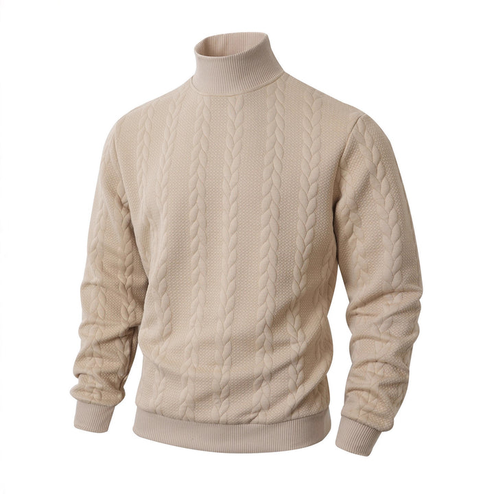 Structured high-neck sweater for men Lune London