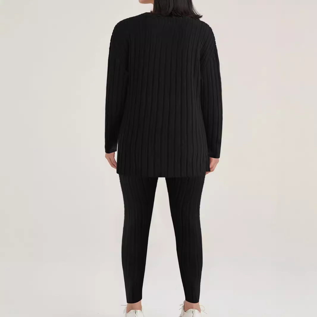 Women's Relaxed-Fit high-quality knit loungewear set Lune London
