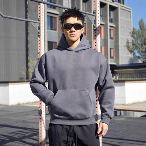 Hoodie for men in high-quality cotton material with a modern oversized fit Amarae