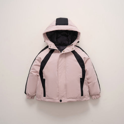 Functional fashion jacket for women with hood and thermoregulating lining Amarae
