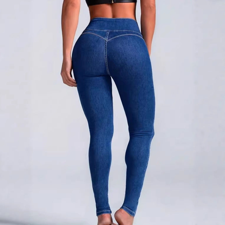 Women's Sculpting High Waist Skinny Jeans with V-Shaped Waist Amarae