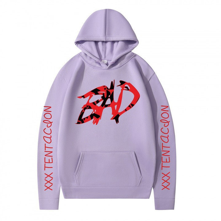 Women's hoodie with eye-catching graphic print and casual cut Chic & Stil