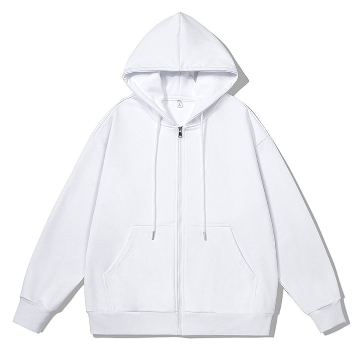 Women's zip hoodie with practical pockets and soft inner lining Chic & Stil