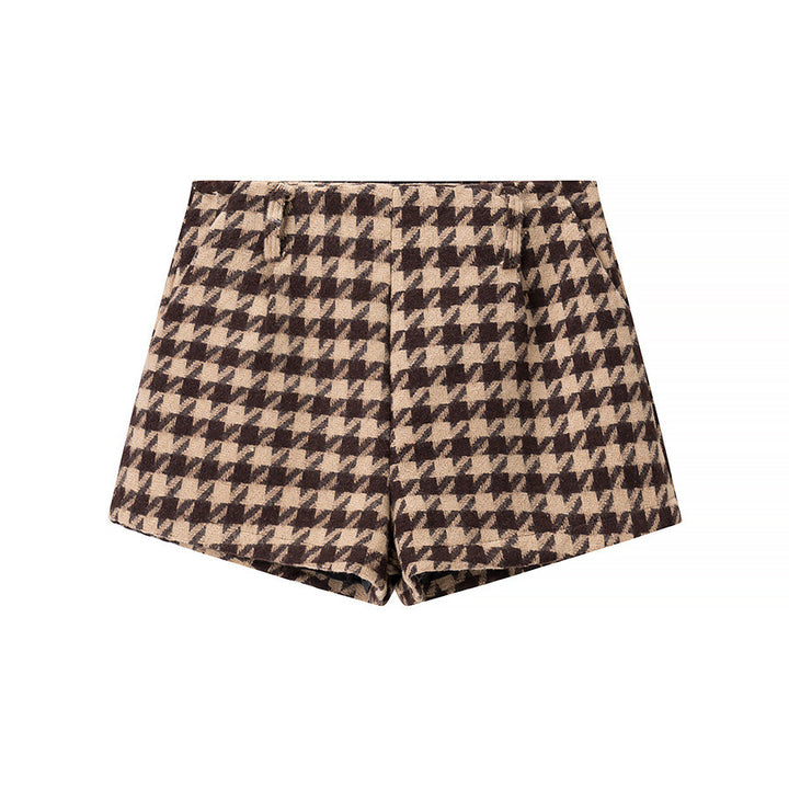 Lune London houndstooth design ladies cropped jacket