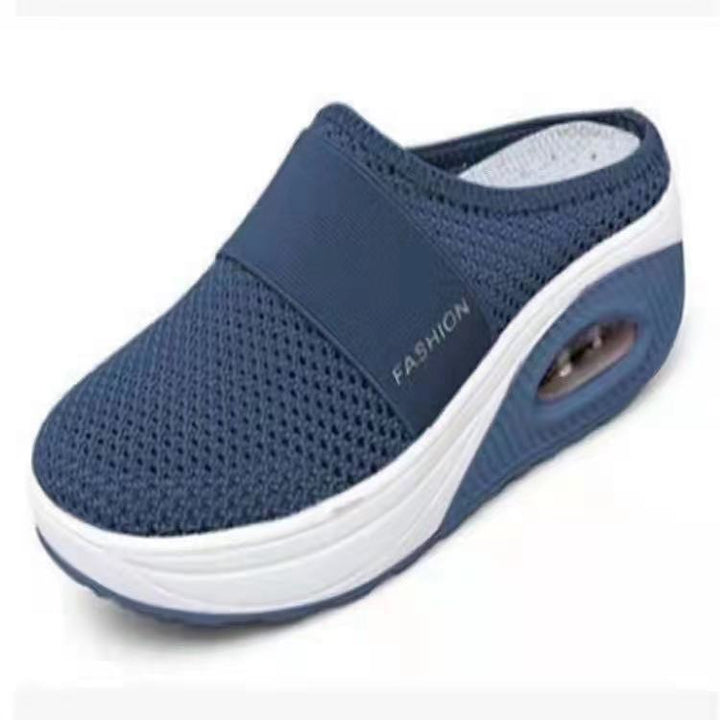 Ladies comfortable and stylish clogs with air cushioning Lune London