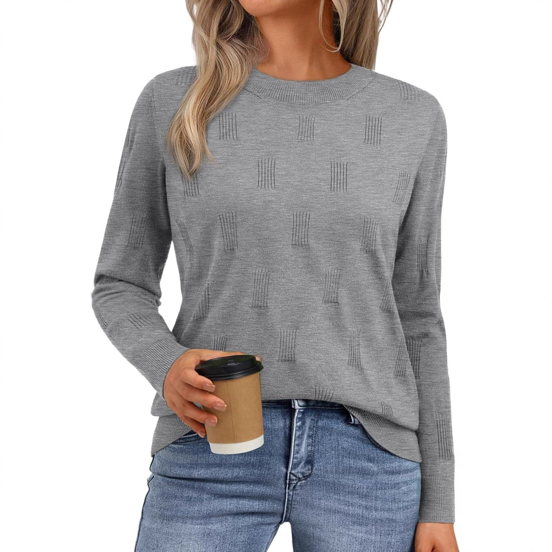 Ladies Structured Knit Sweater Lune London