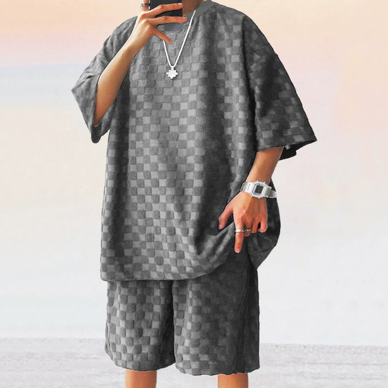 Chic and Stylish Structured Design Women's Casual Two-Piece Set