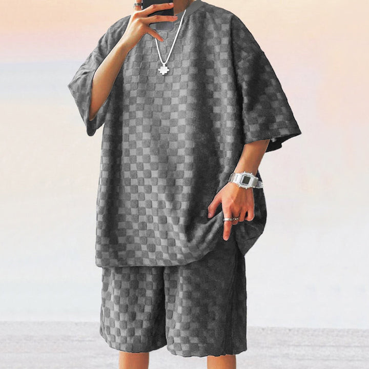 Chic and Stylish Structured Design Women's Casual Two-Piece Set
