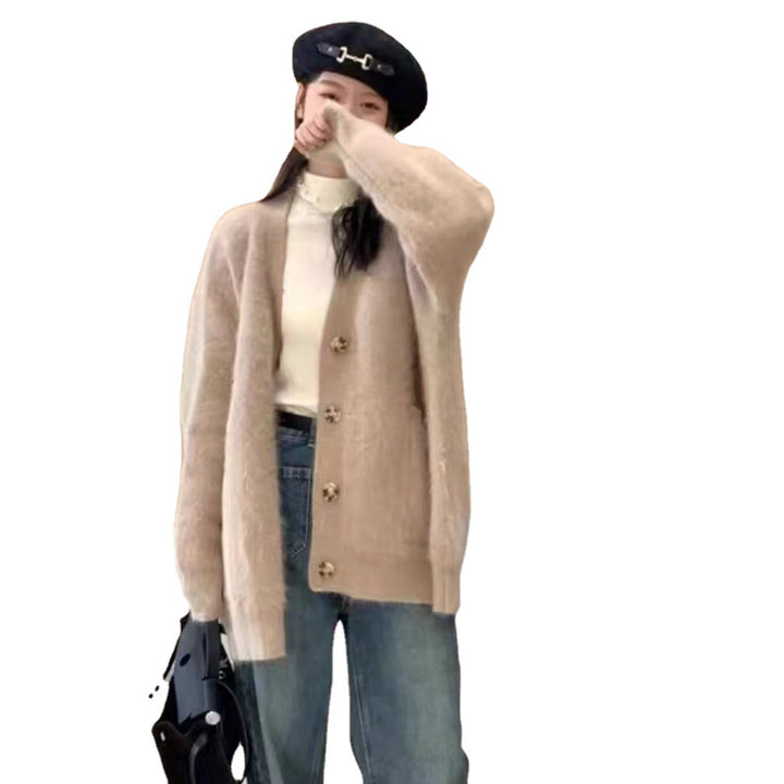 Gilet doux pour femmes avec boutons Chic & Stil