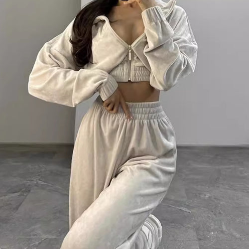 Sporty zip jacket for women with high collar Amarae