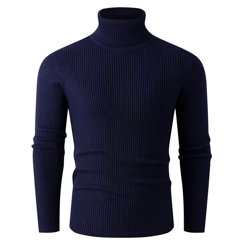 Men's ribbed turtleneck sweater Lune London