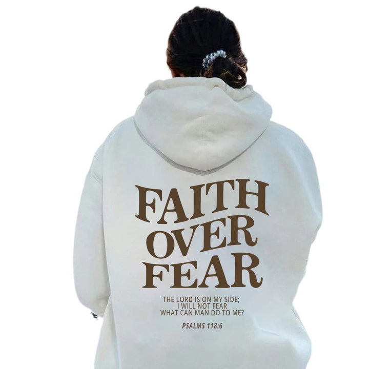 Women's hoodie with inspiring lettering and high-quality craftsmanship Chic & Stil