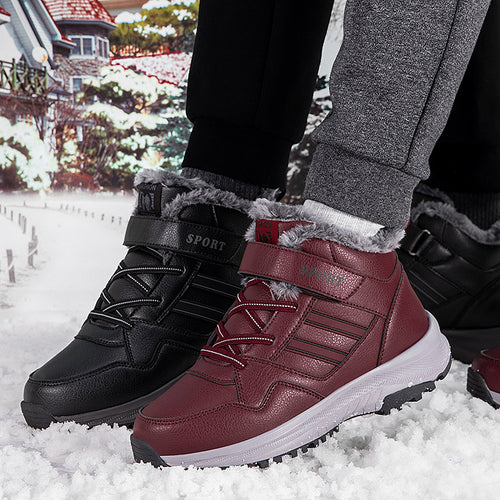 Women's winter hiking boots with non-slip sole and insulating lining Amarae