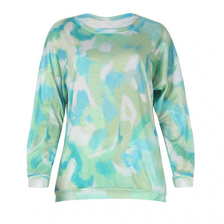 Women Comfortable Sweat Suit with Modern Batik Details Lune London