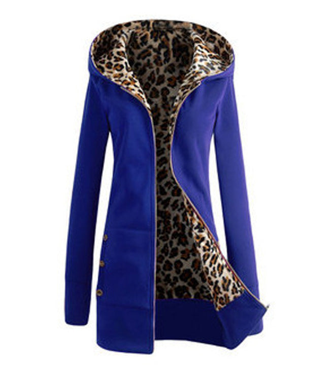 Trendy hooded jacket for women with faux fur lining Lune Londonl