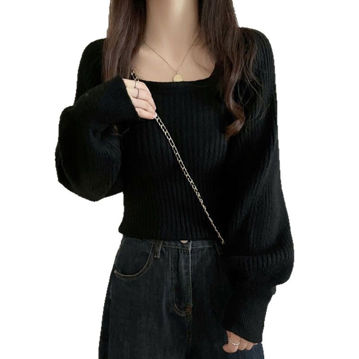 Pull en tricot pour dames avec des manches larges Chic & Stil