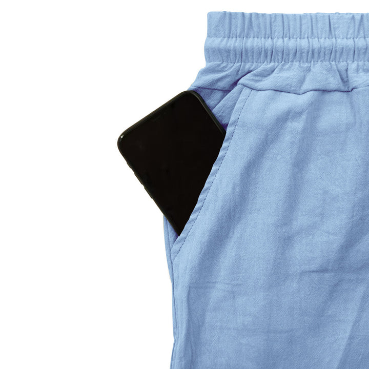 Men's cargo pants with elastic waistband and practical side pockets Chic and style 1759577777