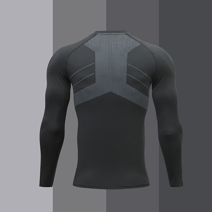 Men's long sleeve compression sports t-shirt Lune London
