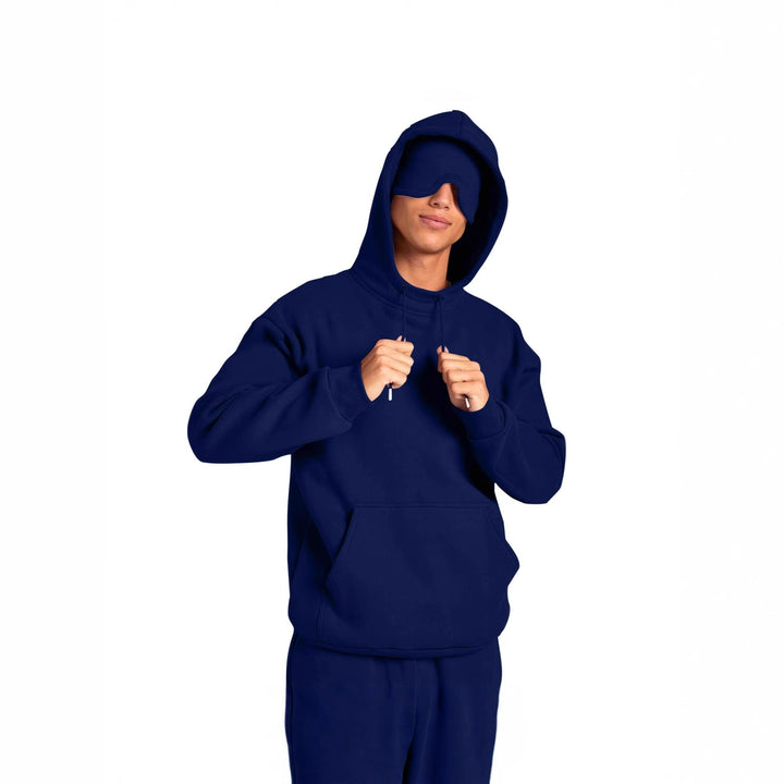 Men's hoodie with kangaroo pocket and adjustable drawstring Amarae