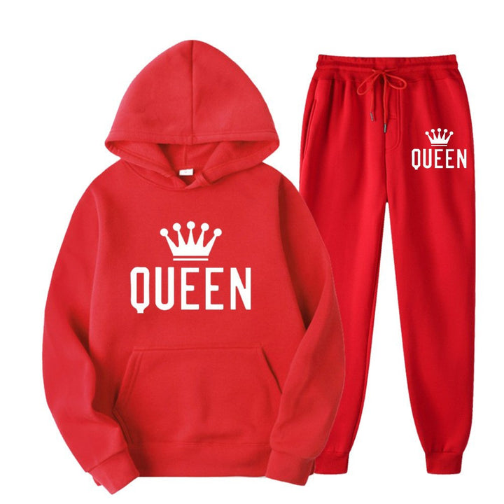Women’s tracksuit with stylish crown design and loose fit Chic & Stil