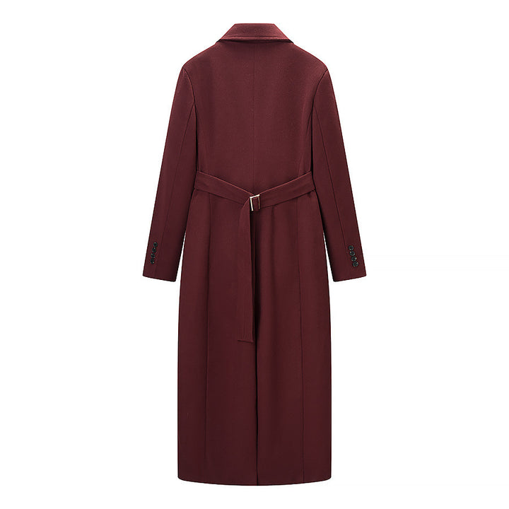 Manteau trench élégant pour femme au design minimaliste avec poches pratiques Chic & Stil