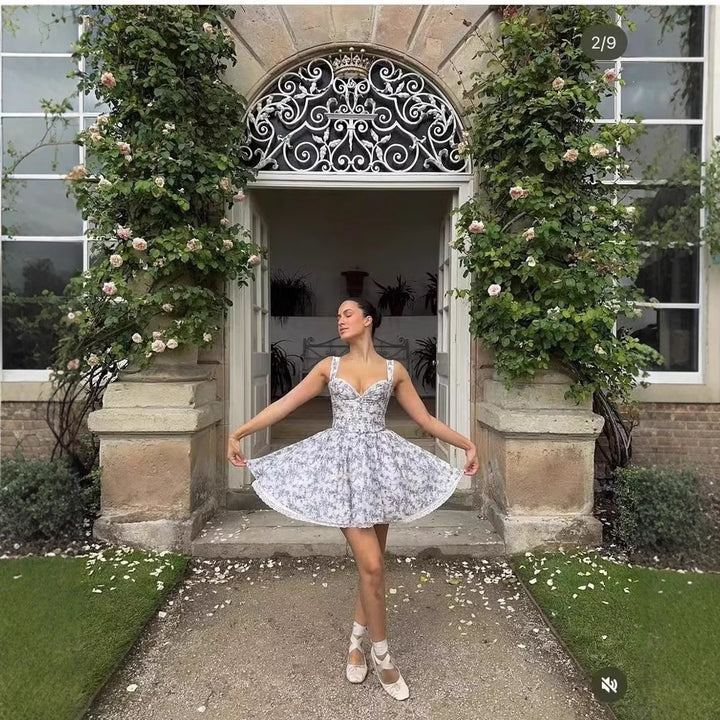 Lune London Floral Summer Dress for Ladies