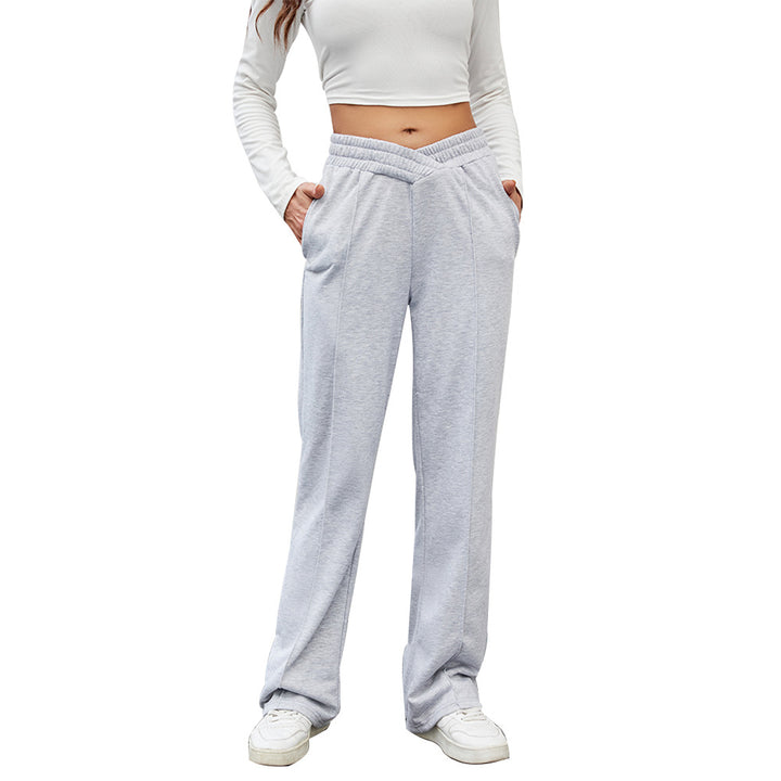 Comfortable leisure pants for women with elastic waist and practical pockets Chic & Stil