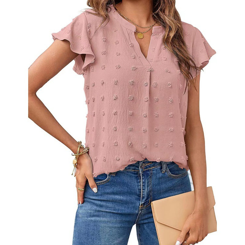 Women's blouse with flared sleeves Lune London