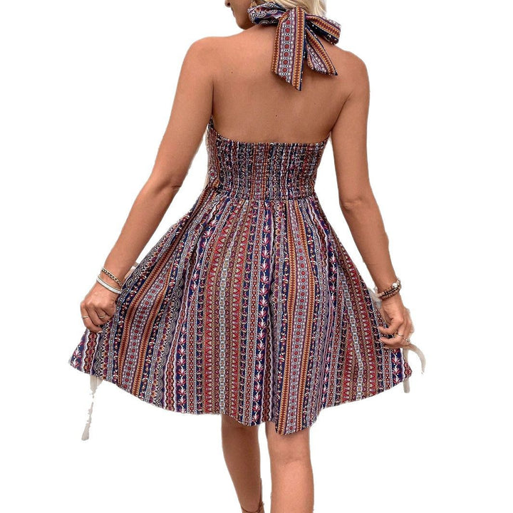 Bohemian Chic Strap Dress