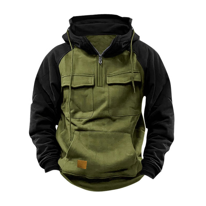 Men's functional hoodie with practical pockets and innovative design Lune London