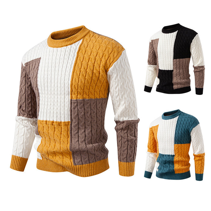 Women’s sweater with creative knit pattern Lune London