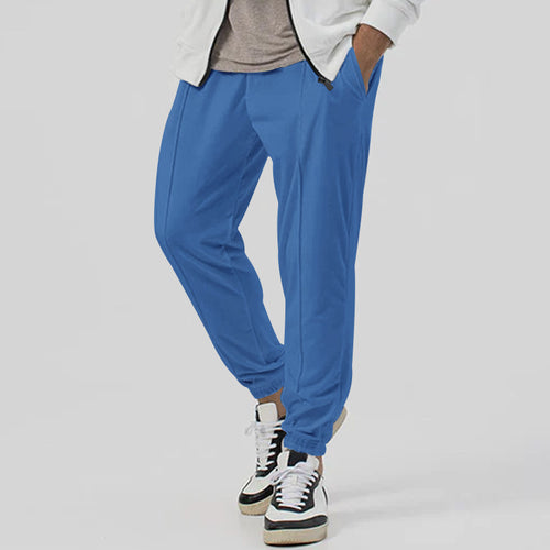 Casual sports pants for men with elastic waistband and practical side pockets Amarae