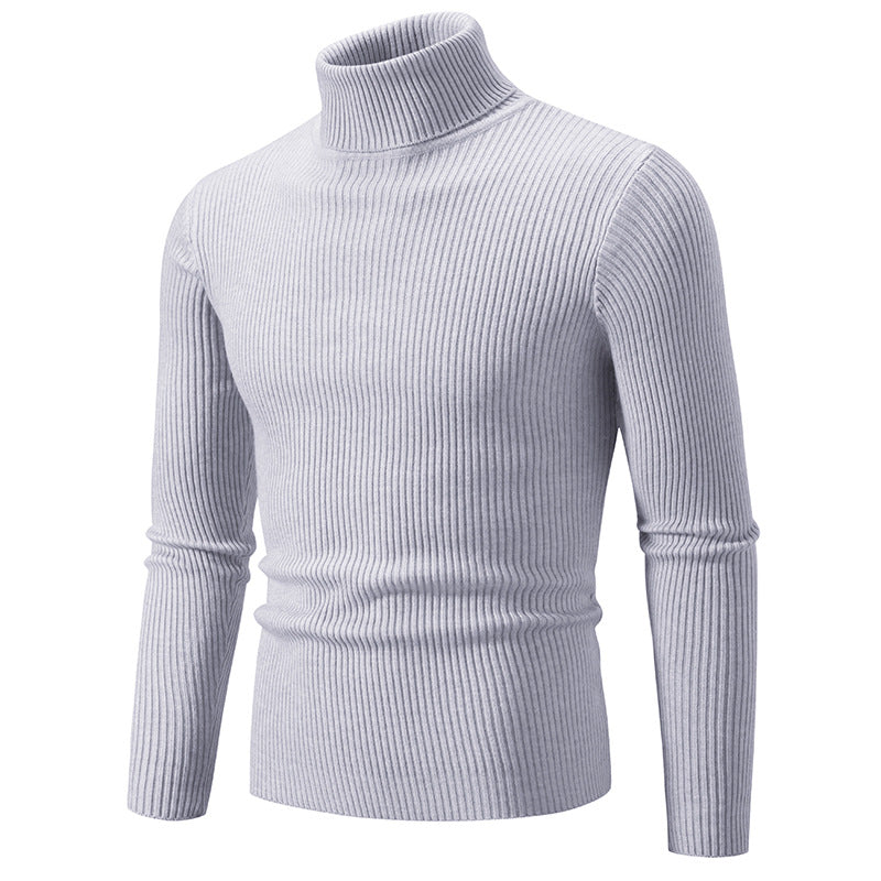 Lune London | Men's Turtleneck Sweater made of high-quality ribbed knit quality