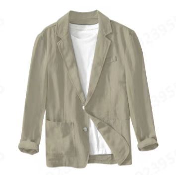 Ladies elegant and lightweight blazer with button closure Lune London