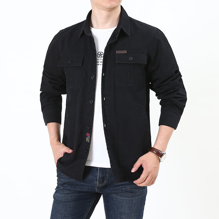 Men's utility jacket with practical pockets and functional design Lune London