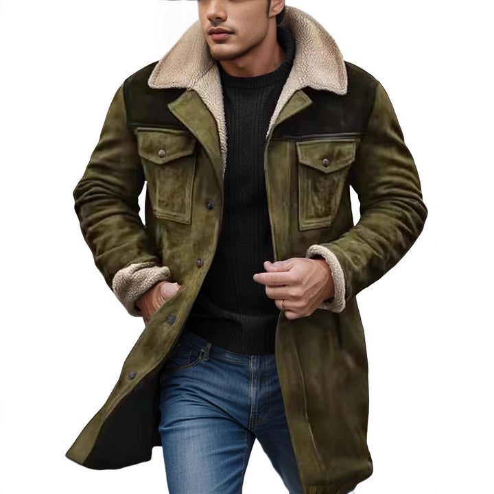Men’s Lambskin Utility Jacket with Large Pockets | Lune London