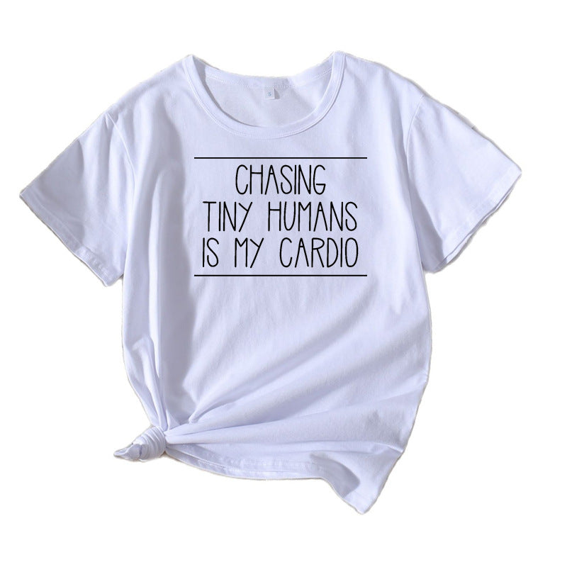 Lune London Casual Parenting Quote T-shirt for Women