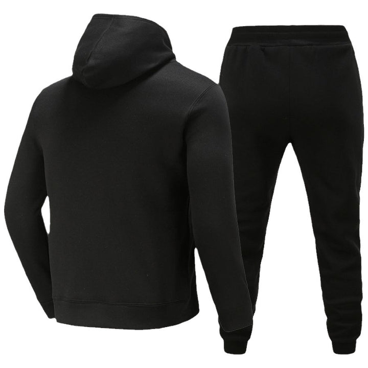 Men's hoodie and jogger set with light bear pattern Amarae