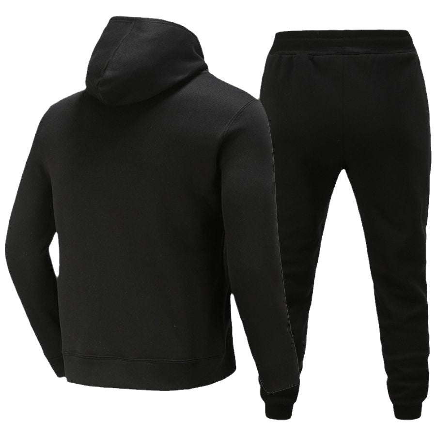 Men's hoodie and jogger set with creative graphic print Amarae