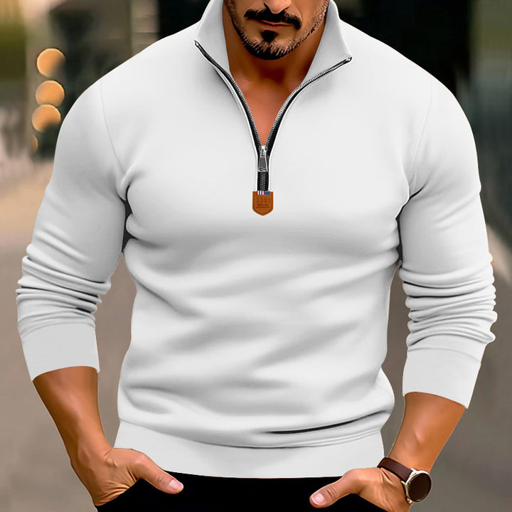 Men's sweater with removable zipper Lune London