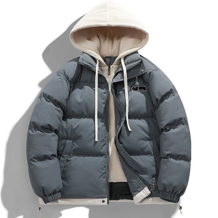 Urban jacket for men in down with removable inner lining Lune London